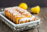Lemon Drizzle Simnel Slices