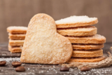 Slice-and-bake Valentine’s biscuits