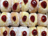 Raspberry Jam Doughnuts