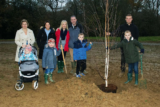 Local Children Bury Time Capsule