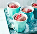 Avocado & Strawberry Ices