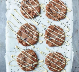 Black Tahini Chocolate Cookies