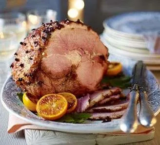 Christmas Gammon With Membrillo Glaze