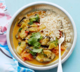 Roast Aubergine & Coconut Curry