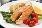 One-Pan Salmon with Roasted Asparagus